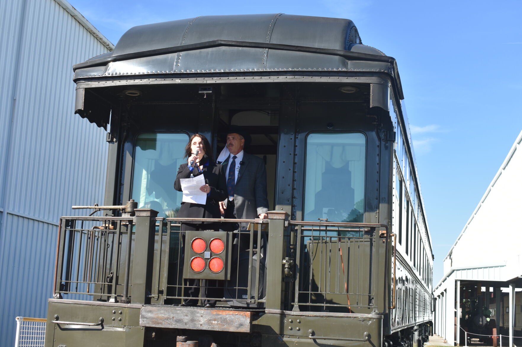 PHOTOS: Southeastern Railway Museum accepts former presidential train car